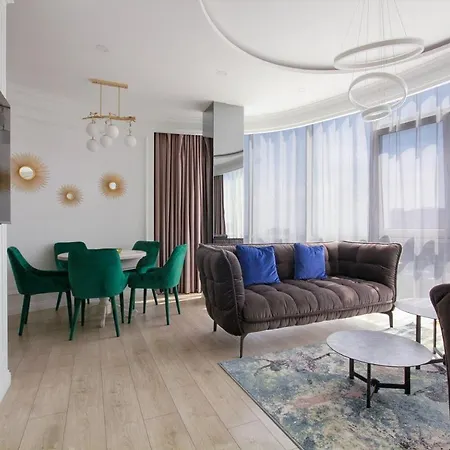 L Panoramic Sea View 1 Bedroom Luxury Arcadia 아파트 오데사
